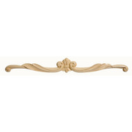 CRV5700MA_29 1/2" Lg Acanthus Valance Maple 1ea 20bx