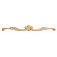 CRV5702CH_26 1/2" Med Acanthus Valance Cherry 1ea 20bx