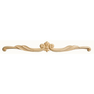 CRV5704MA_24" Sm Acanthus Valance Maple 1ea 20bx