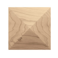 CRV7054WO_6" Square Pinnacle Tile White Oak
