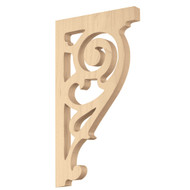 CRV7110AL_10" Baroque Bracket Alder