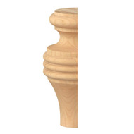 FT6276HMA_6" Tall Country French Split Foot Maple 1ea