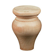 FT6282MA_4 5/8" Tulip Foot Maple 1ea