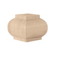 FT7000MA_4 5/8" Sq Aiden Foot Maple