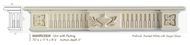 MAN9030LW_8" x 11" x 72" Mantel