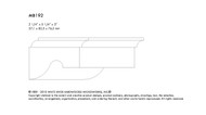 MB192POP_2 1/4 X 3 1/4 X 3 Modillion Block Poplar