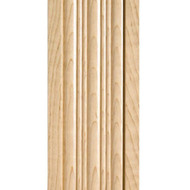 MLD5832RMA_3" Md Reeded Pilaster 8' pc Maple