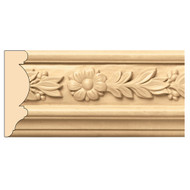 MLD5928CH_3" Laurel with Rosette Frieze 8' pc Cherry