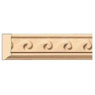 MLD5952CH_1 1/2" Vitruvian Wave Panel Mould 8' pc Cherry