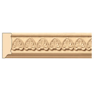 MLD5958MA_1 1/2" Palmettes Panel Mould 8' pc Maple