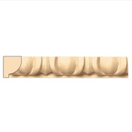 MLD5976CH_3/4" Egg & Dart Panel Mould 8' pc Cherry