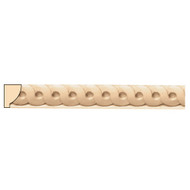 MLD6004MA_1/2" Running Coin Insert Panel Mould 8' pc Maple