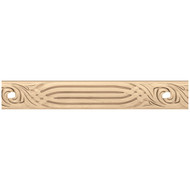 MLD7014WA_2 1/4"x48" Nouveau Insert Moulding Walnut