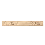 MLD7016RO_3/4"x48" Nouveau Light Rail Insert Mldg Red Oak