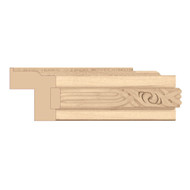 MLD7062RO_1 15/16" Contemporary w/ Nouveau Insert Red Oak