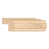 MLD7064RO_1 15/16" Traditional w/ Nouveau Insert Red Oak