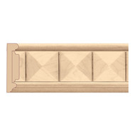 MLD7068CH_3 1/2" Panel Moulding w/ Pinnacle Insert Cherry