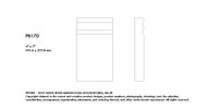 PB170POP_1 X 4 X 7 Plynth Block Poplar