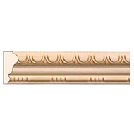 PM72POP_11/16 X 1 5/8 Egg/bd/bar Panel Mould Poplar