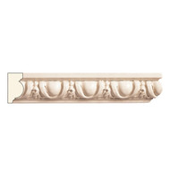 PM8535POP_3/4 X 1 1/2 Sm Egg/dart Panel Mould Poplar