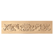 RH6092CH_72" Rinceau Scrolls Rangehood Cherry 1ea