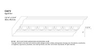 WCM72RES_13/16 X 3 3/4 CORNICE MD RESIN