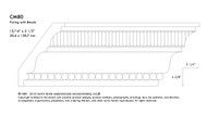 WCM80RES_13/16 X 5 1/2 CORNICE RESIN