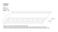 WCM8834RES_3/4 X 4 ROPE RESIN