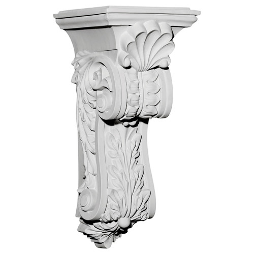 COR07X08X18SC - Scroll Leaf Corbel