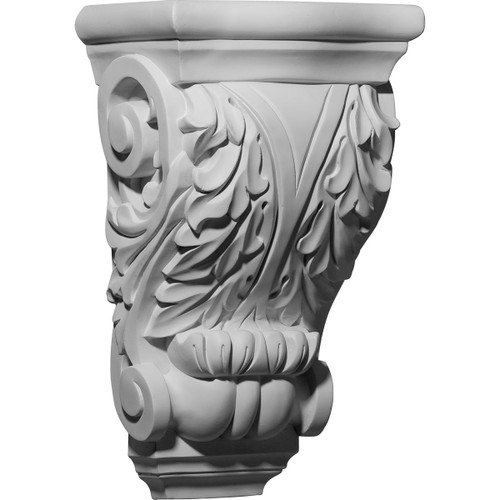 COR08X06X13LF - Leaf Corbel