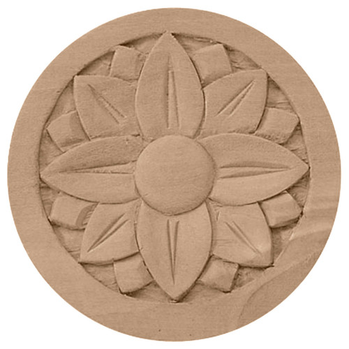 ROS02X02BEAL - Wood Rosette - Alder