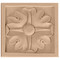 ROS05X05X01EDAL - Wood Rosette - Alder