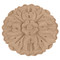 ROS04X04X01KELW - Wood Rosette - Lindenwood