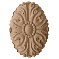 ROS02X04ASRW - Wood Rosette - Rubberwood