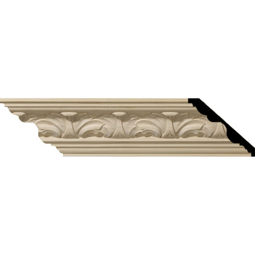 MLD03X03X05ACAL - Wood Crown Molding, Alder