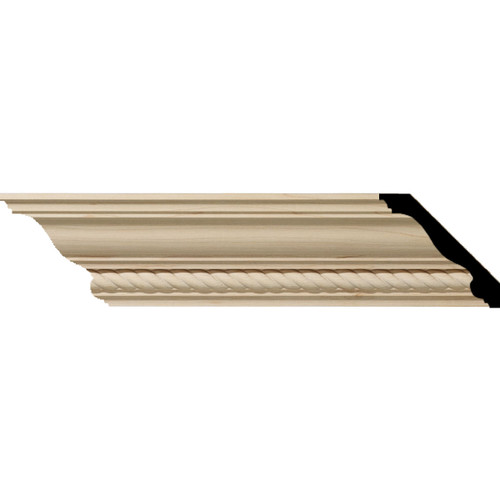 MLD03X03X05ADAL - Wood Crown Molding, Alder