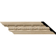 MLD02X02X03ACCH - Wood Crown Molding, Cherry