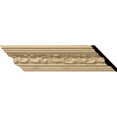 MLD02X02X03MECH - Wood Crown Molding, Cherry