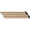 MLD03X02X03BECH - Wood Crown Molding, Cherry MLD03X02X03BECH - Wood Crown Molding, Cherry