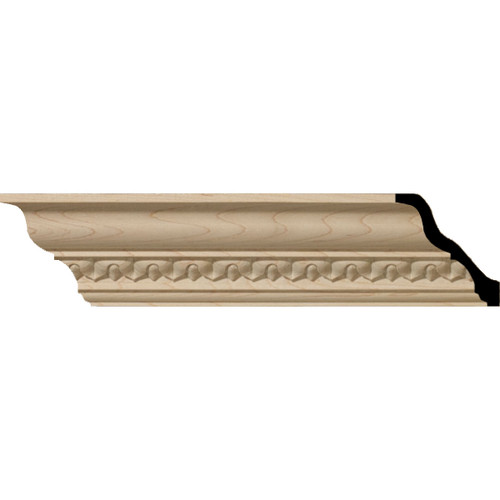 MLD02X02X03LAMA - Wood Crown Molding, Maple
