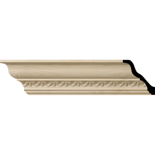MLD03X03X05LA - Wood Crown Molding, Stain Grade