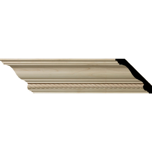 MLD04X04X06AD - Wood Crown Molding, Stain Grade
