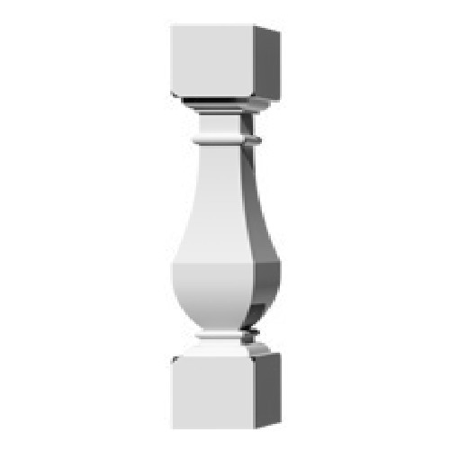 Arcadian Fiberthane Baluster - Style A - BAL05X28AC-A