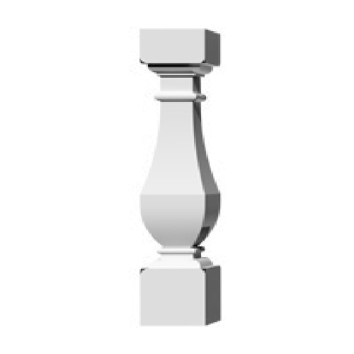 Arcadian Fiberthane Baluster - Style D - BAL05X26AC-D