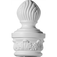 Aberdeen Fiberthane Finial 4 7/8"OD x 8 1/4"H
