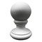 Traditional Fiberthane Finial 14 7/8"OD x 21 3/8"H