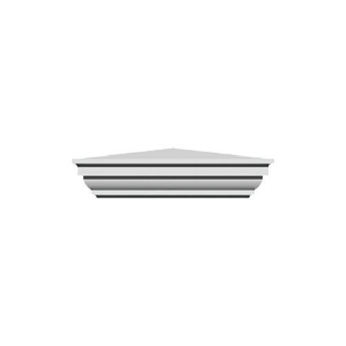 Fiberthane Peaked Newel Post Cap for 8" Newel Post