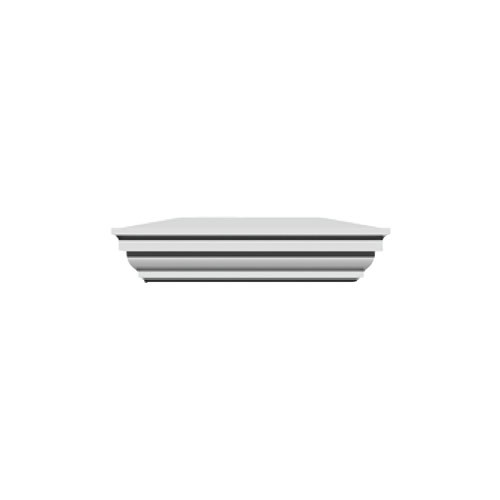 Fiberthane Flat Newel Post Cap for 12" Newel Post