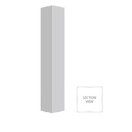 Fiberthane Plain Newel Post (8"-12"W 40"-48"H) (NWL08X40PL)