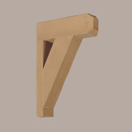 BKT12X18X3X1S - 12X18X3-1/2 Wood Grain Bracket